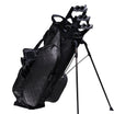 Ask Echo 2025 Prestige-14 Leather Stand Bag and Pendor Lock Club Organizer Bundle / Black