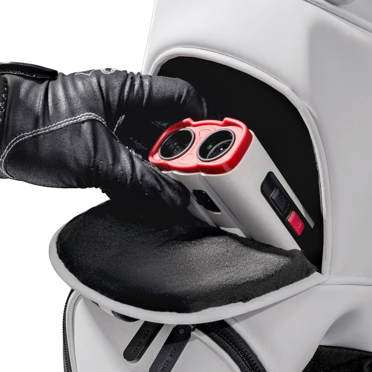 Ask Echo 2025 Prestige-14 Way Full Length Hybrid Leather Stand Bag / Grey