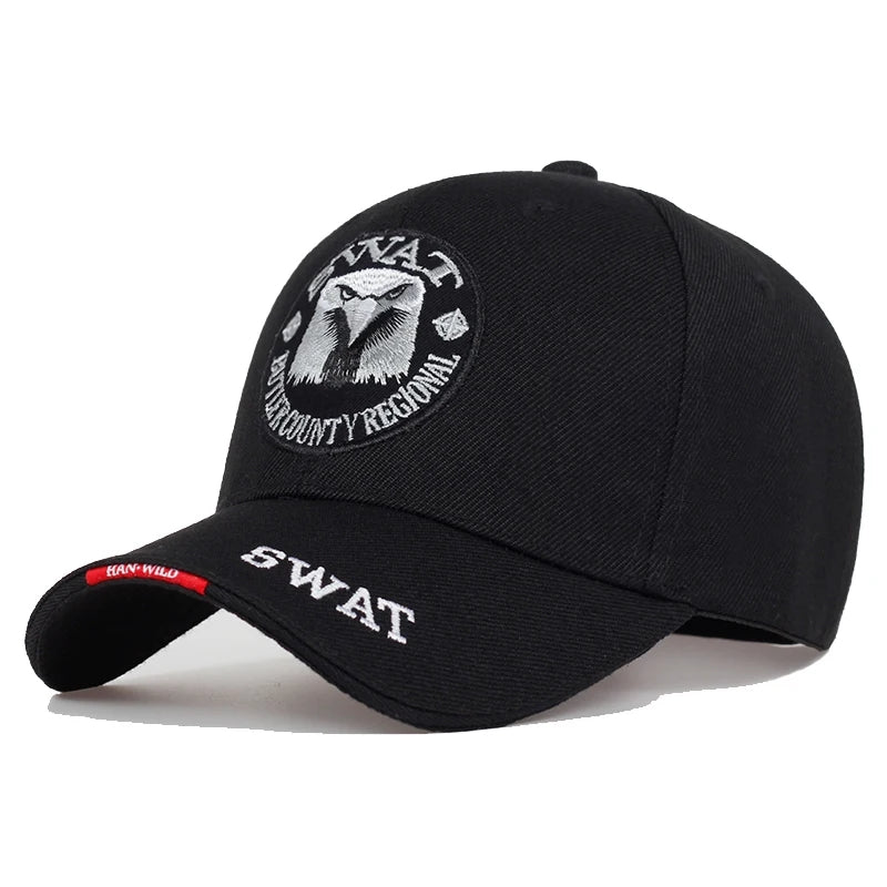 SWAT Army Embroidered Eagle Golf Cap