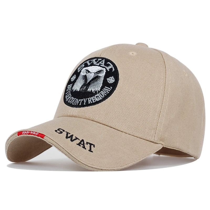 SWAT Army Embroidered Eagle Golf Cap