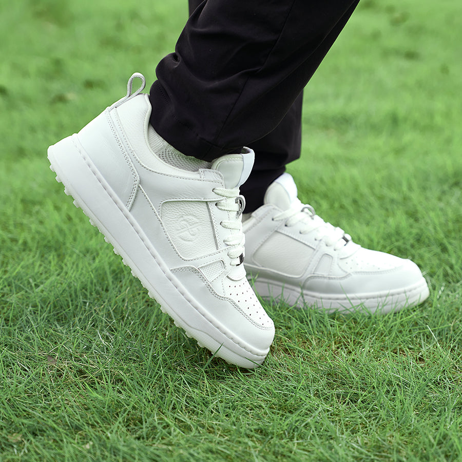 Ask Echo X Goating Player P101 Spikeless Golf Shoes / White
