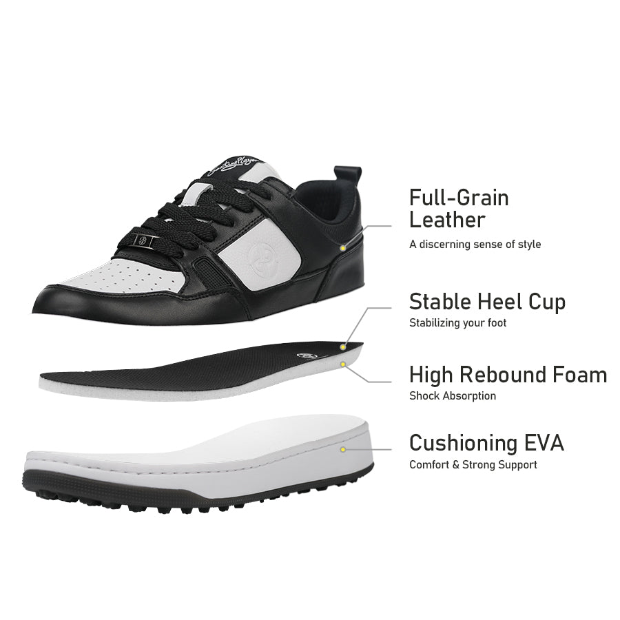 Ask Echo X Goating Player P101 Spikeless Golf Shoes / Black