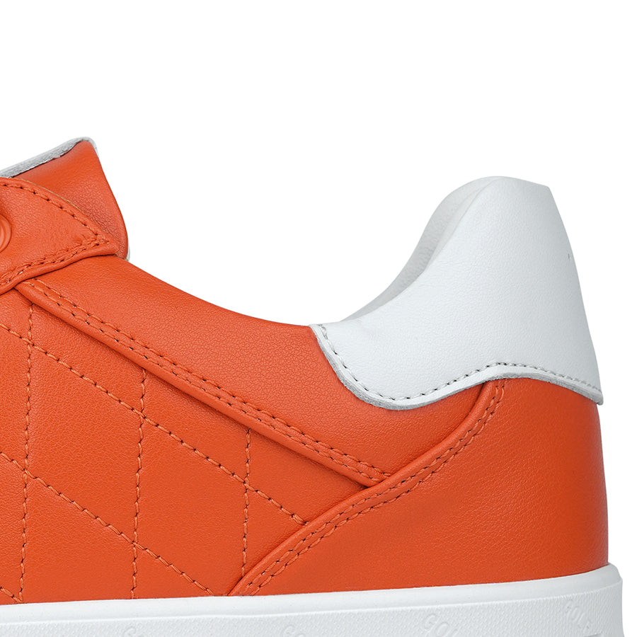Ask Echo G2 Men's Professional Leather Golf Shoes / Orange