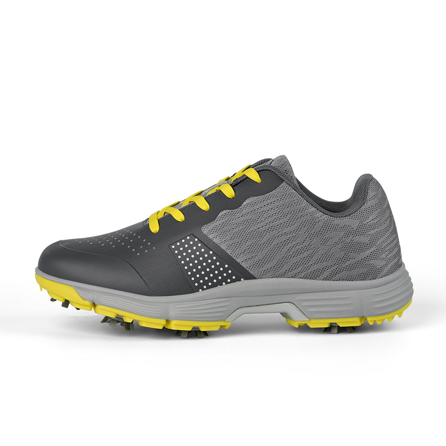 Ask Echo G615 Men's Professional Spikes Golf Shoes / Grey