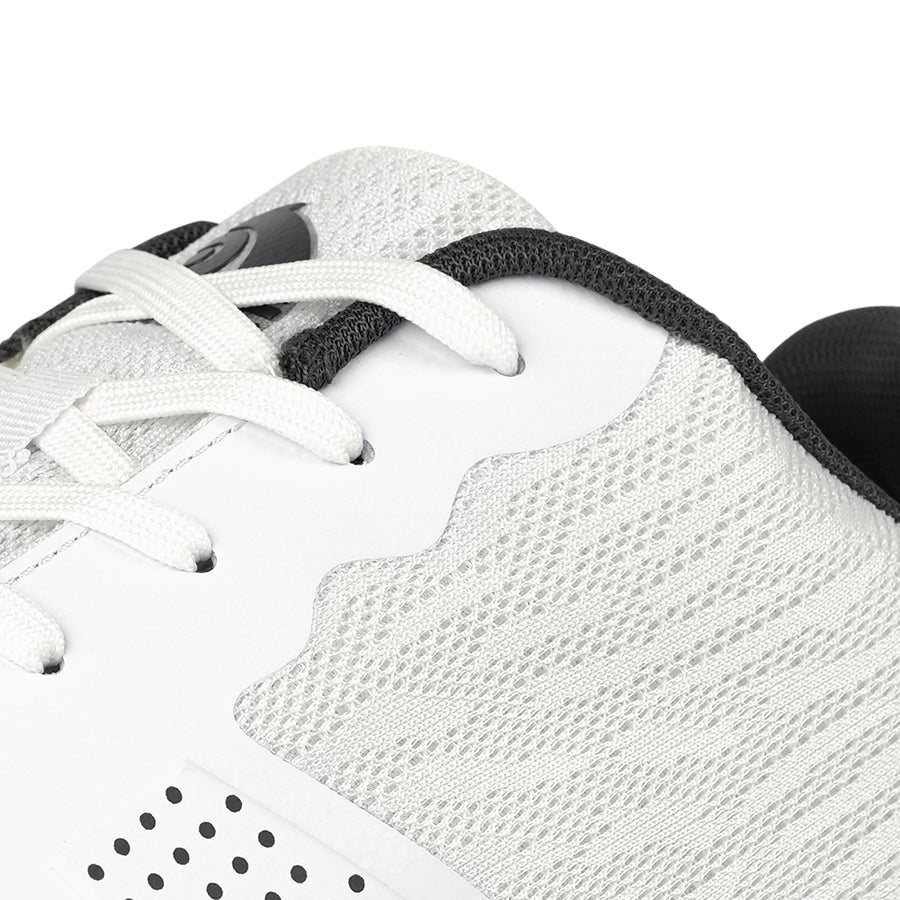 Ask Echo G615 Men's Professional Spikes Golf Shoes / White