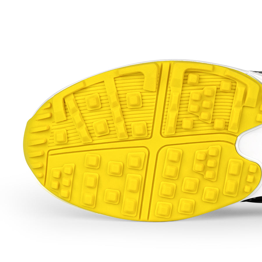 Ask Echo MX515 Men's Breathable Spikeless Golf Shoes / Yellow