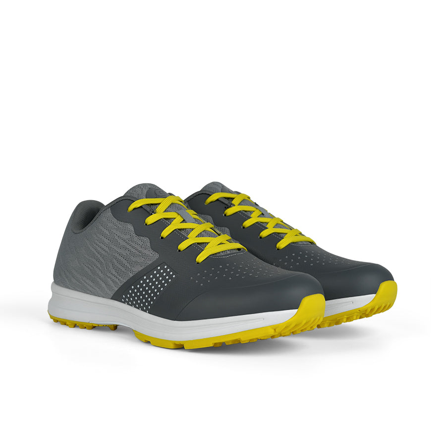 Ask Echo MX515 Men's Breathable Spikeless Golf Shoes / Yellow