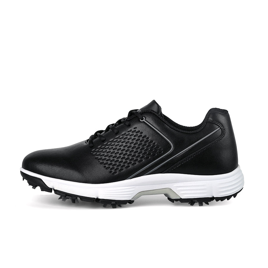 Ask Echo G617 Men's Professional Spikes Golf Shoes / Black