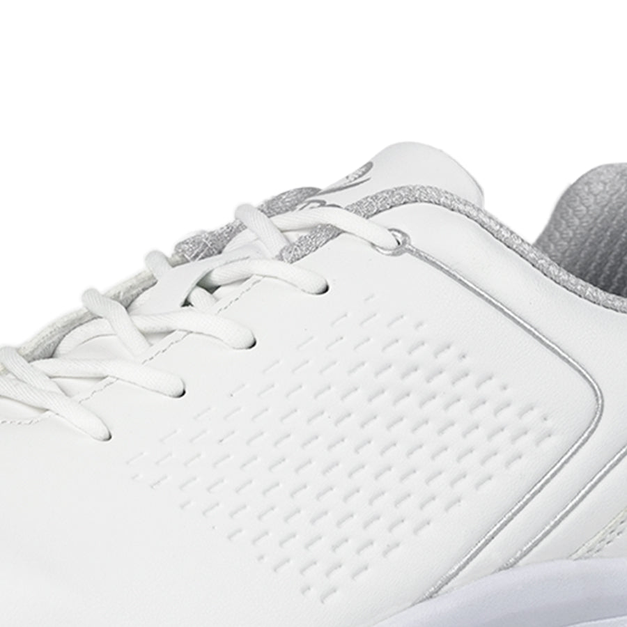 Ask Echo G617 Men's Professional Spikes Golf Shoes / White