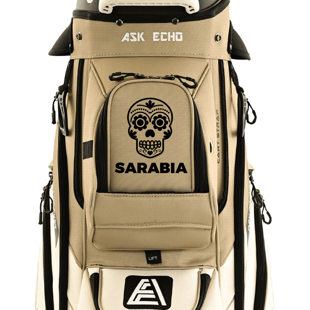 Ask Echo Golf Bag Plain Pocket Cover