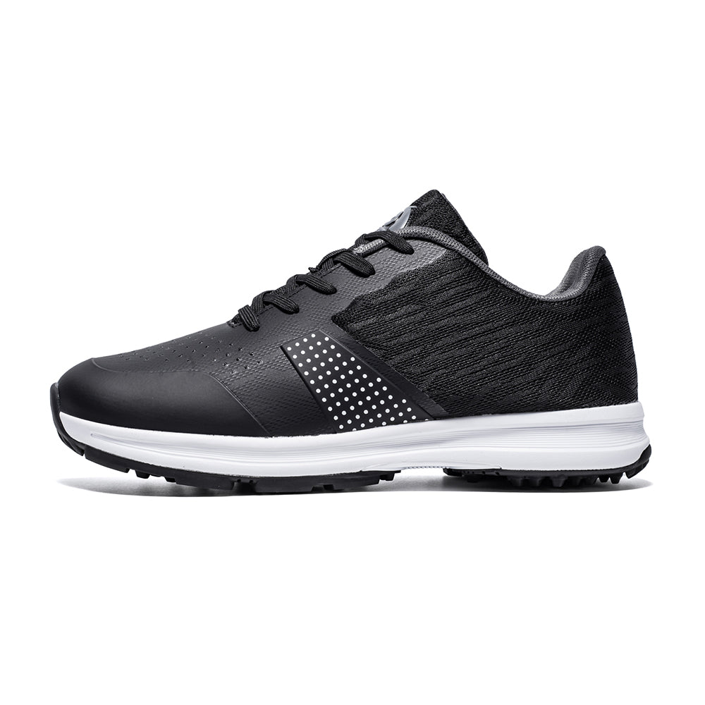 Ask Echo MX515 Men's Breathable Spikeless Golf Shoes / Black