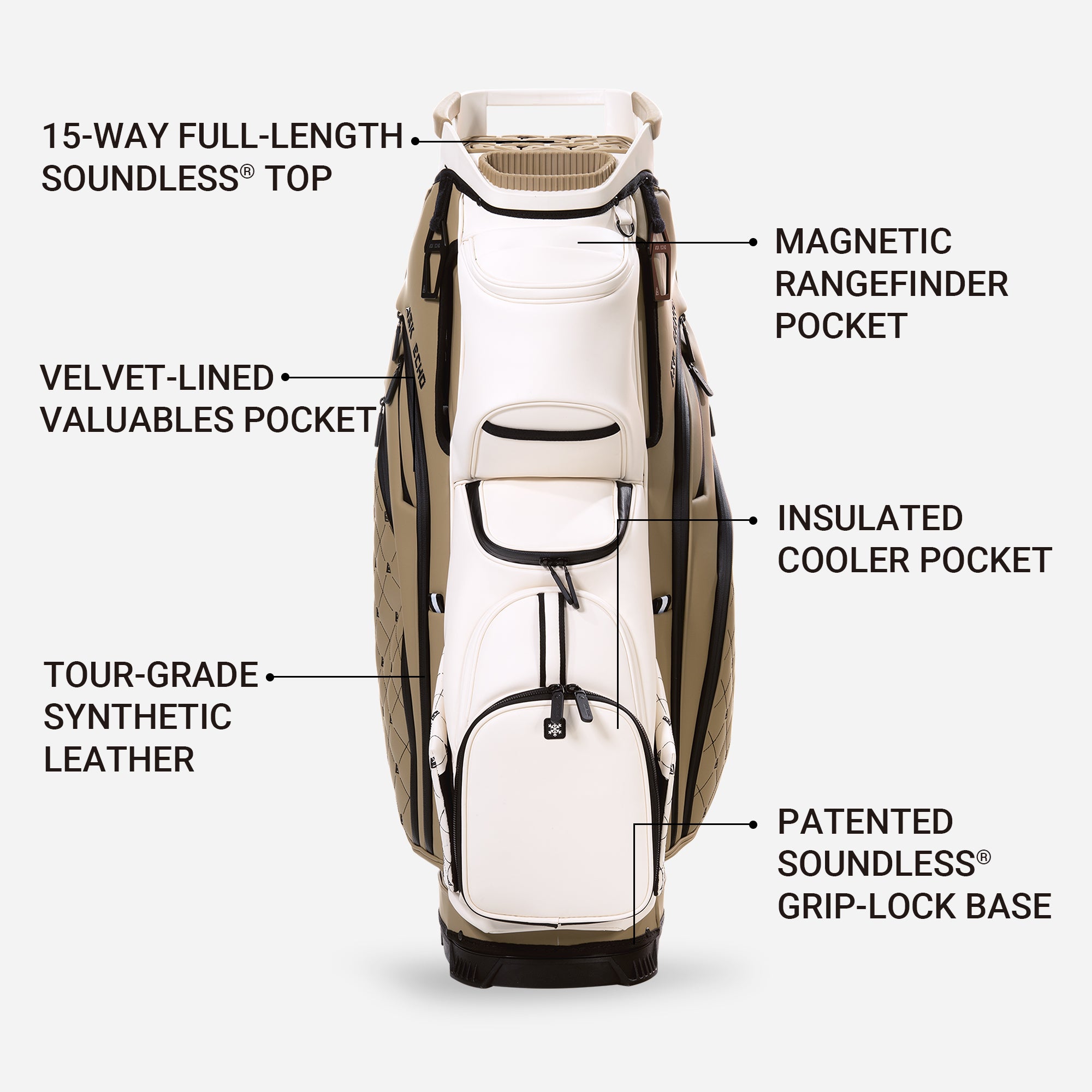 Soundless Lux Cart Bag