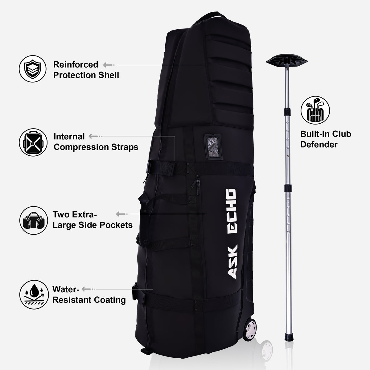 Locklinker StableRoller Golf Travel Bag