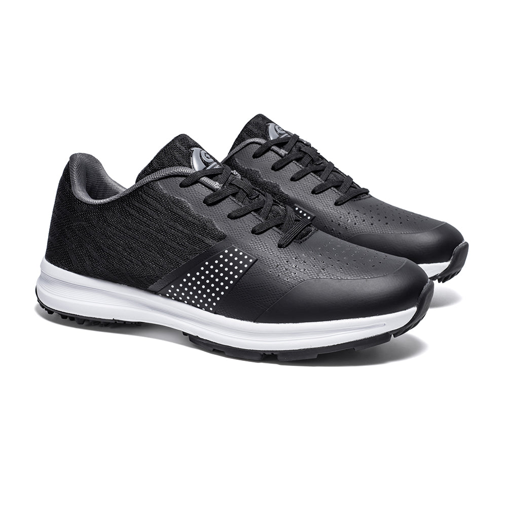 Ask Echo MX515 Men's Breathable Spikeless Golf Shoes / Black