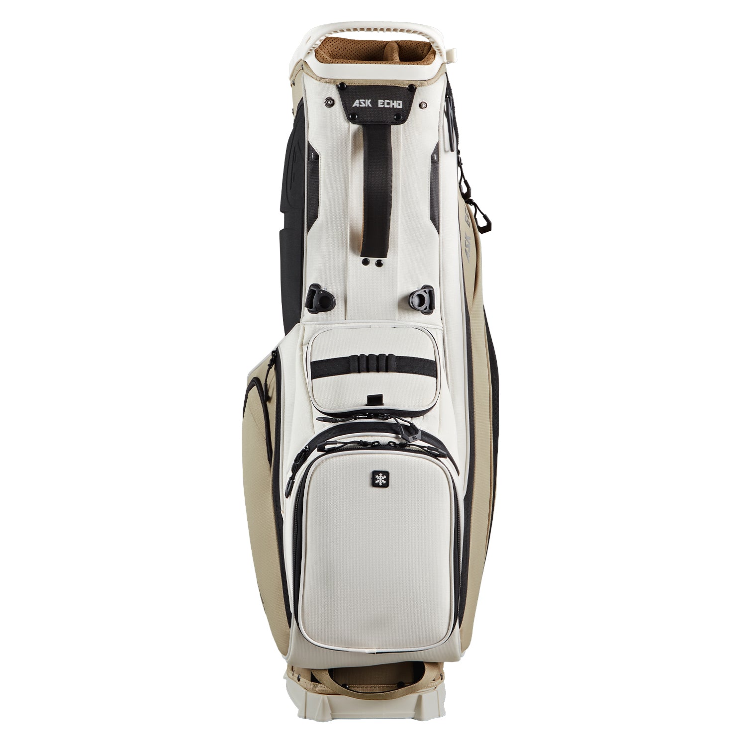 Ask Echo 2025 ST-14 Way Full Length Dividers Hybrid Stand Bag / Toasted Almond