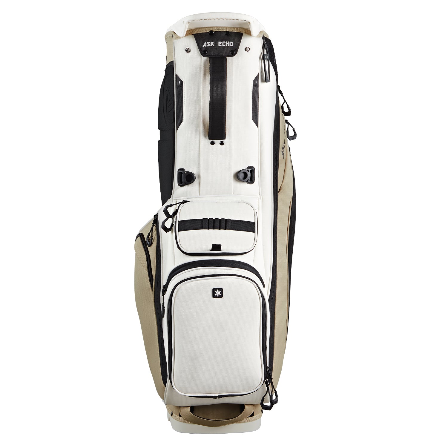 Ask Echo 2025 ST-LOCK Mecha 14 Way Dividers Quiet Hybrid Stand Bag / Toasted Almond