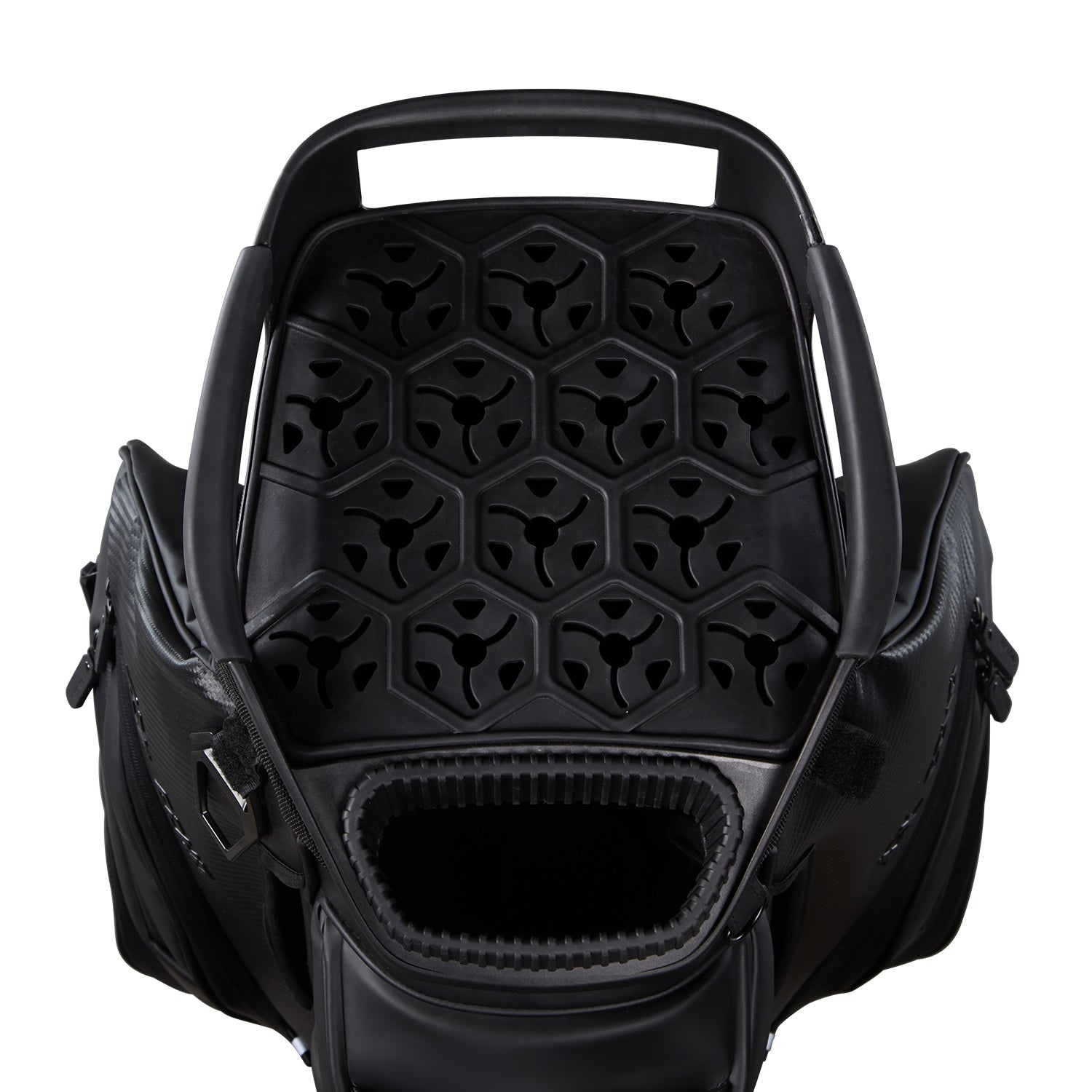 Ask Echo 2025 SLC-130LE Luxury 15 Way Full Length Dividers Golf Quiet Synthetic Leather Cart Bag / Black