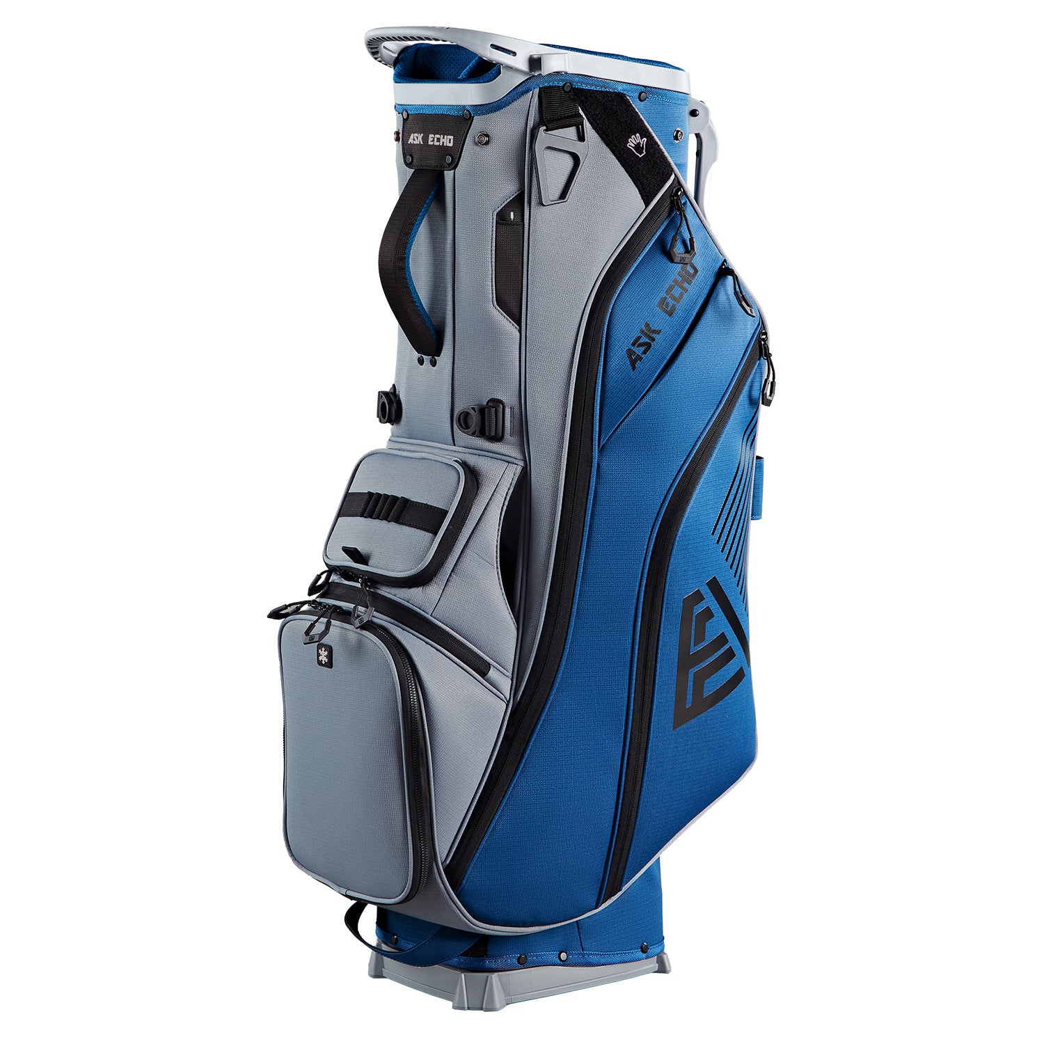 Ask Echo 2025 ST-14 Way Full Length Dividers Hybrid Stand Bag / NavyGrey