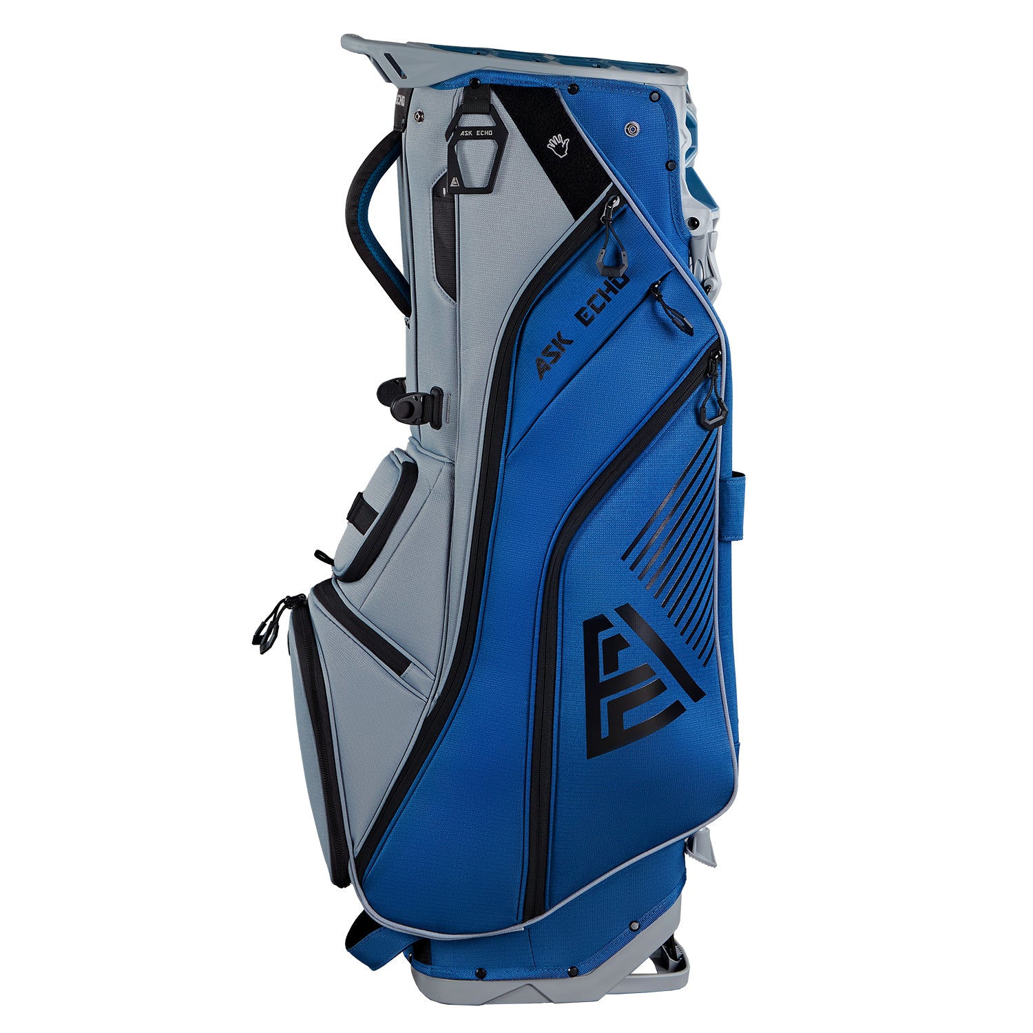 Ask Echo 2025 ST-LOCK Mecha 14 Way Dividers Quiet Hybrid Stand Bag / NavyGrey