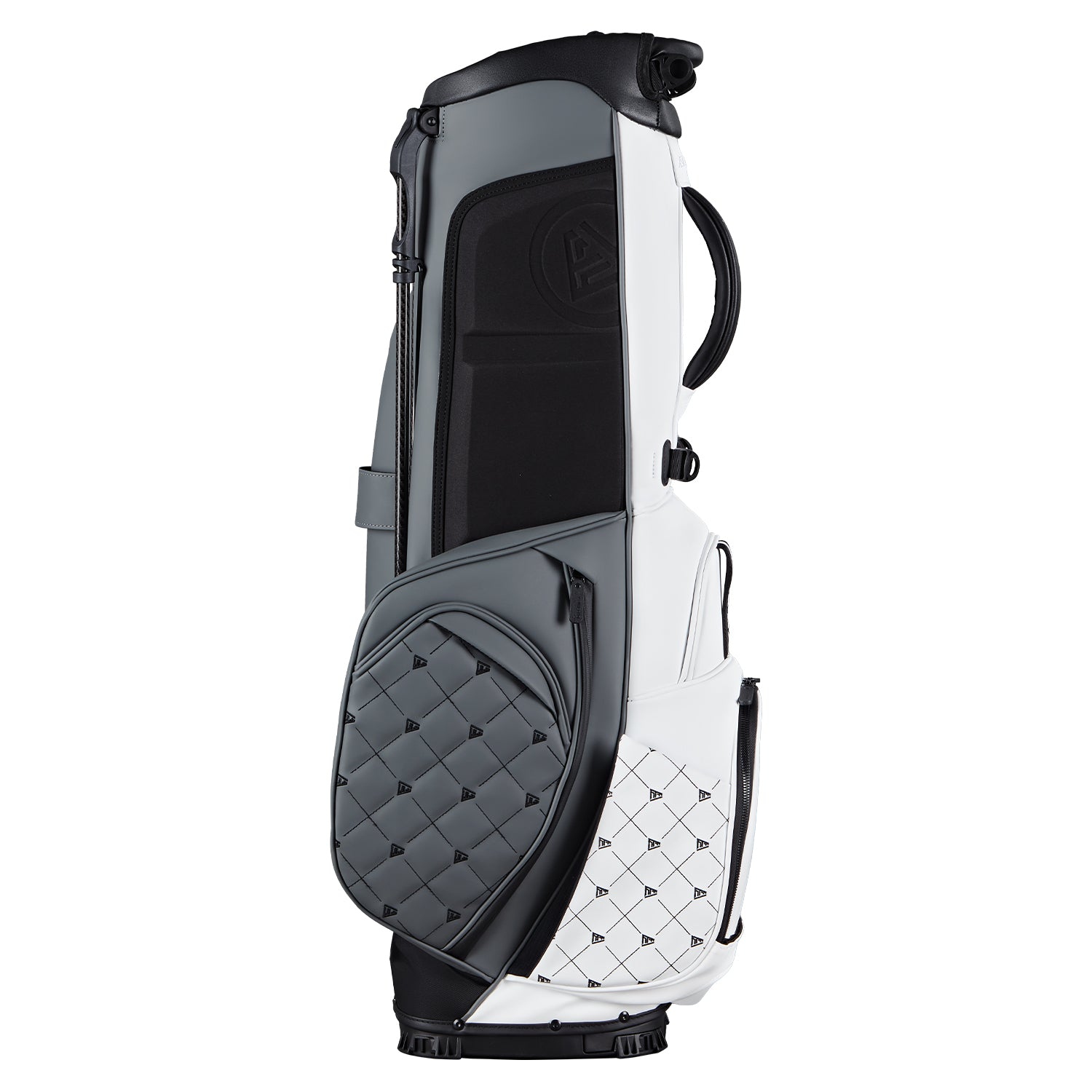 Ask Echo 2025 Prestige-5 Way Compact Leather Leather Stand Bag / Grey