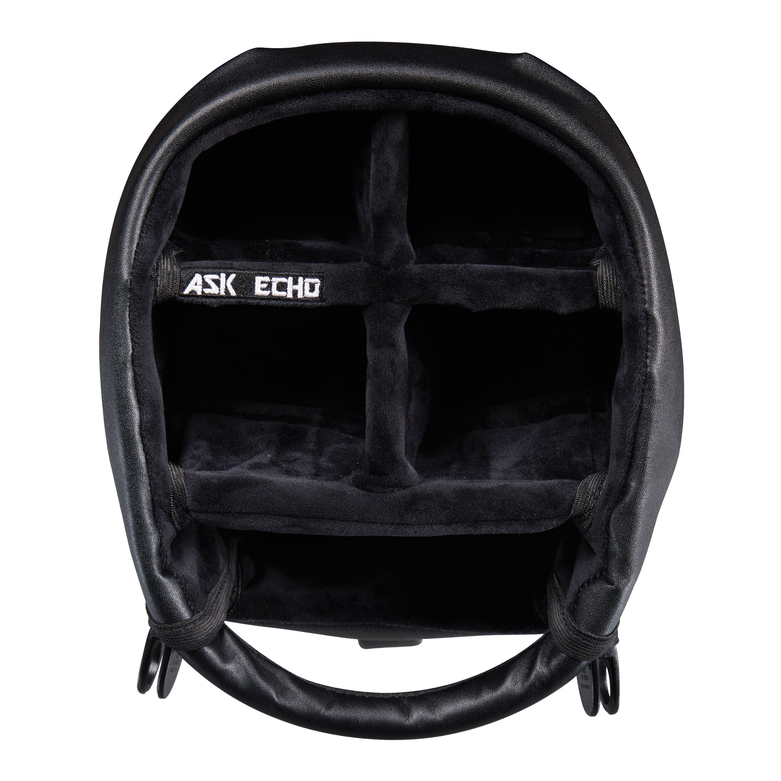 Ask Echo 2025 Prestige-5 Way Compact Leather Leather Stand Bag / Navy