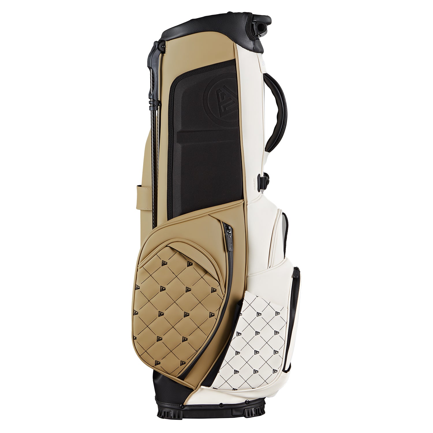 Ask Echo 2025 Prestige-5 Way Compact Leather Leather Stand Bag / Toasted Almond