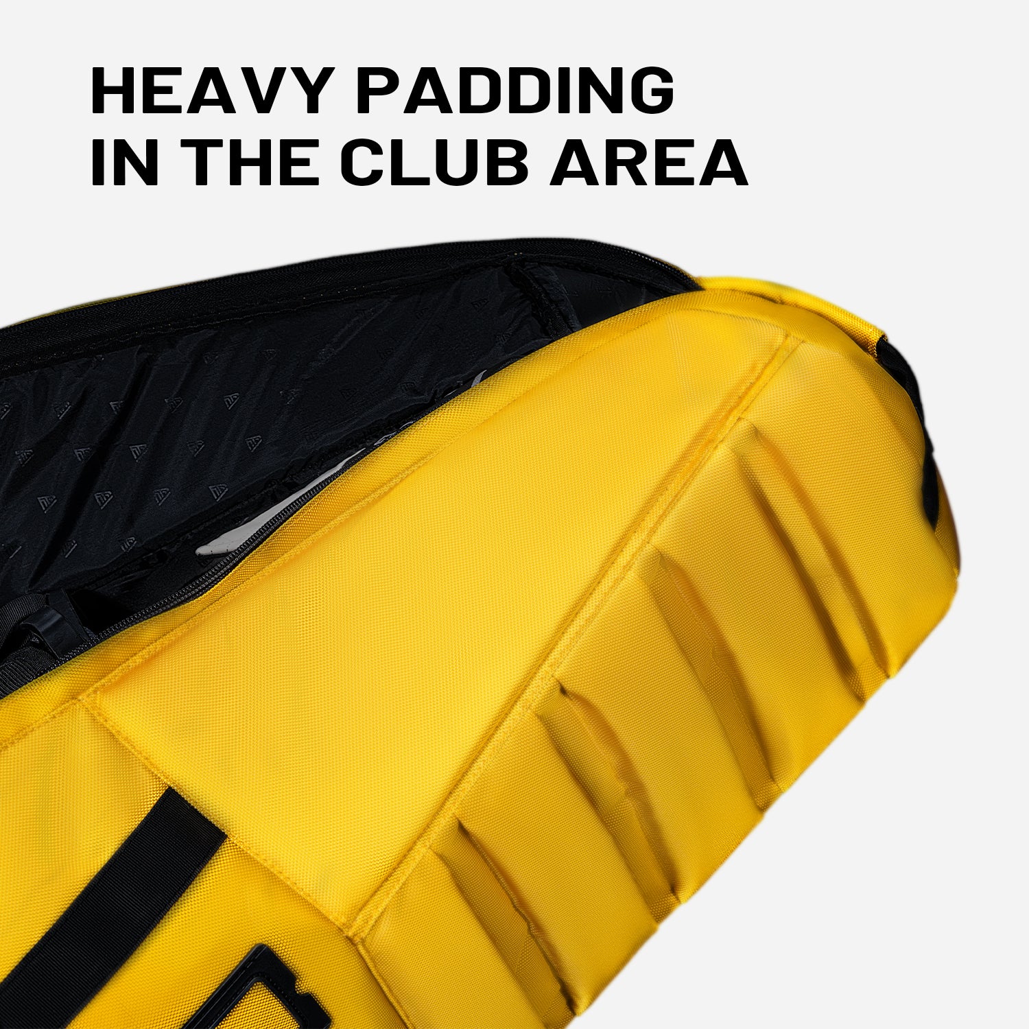 Ask Echo 2026 Locklink StableRoller Golf Travel Bag / Yellow