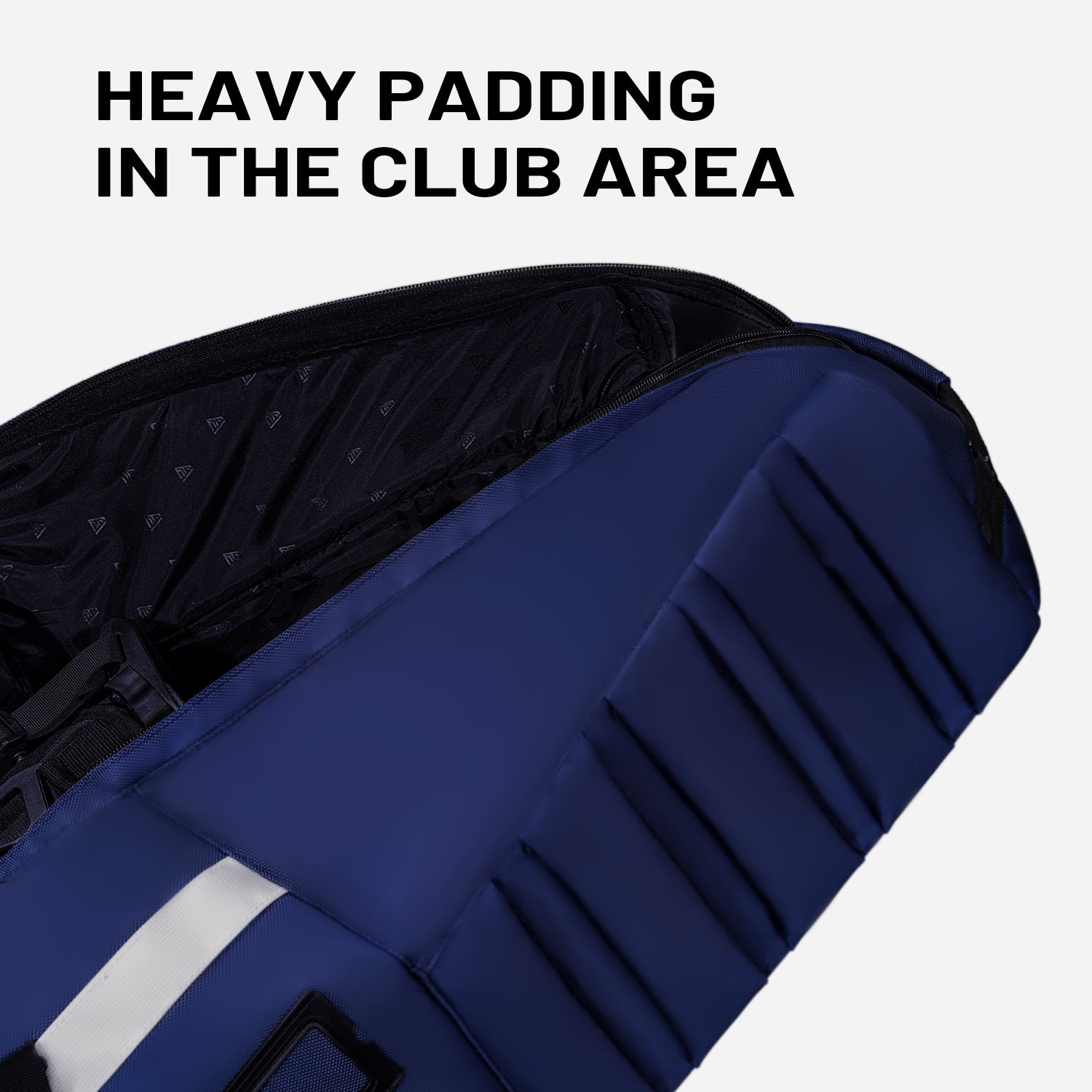 Ask Echo 2026 Locklink StableRoller Golf Travel Bag / Navy