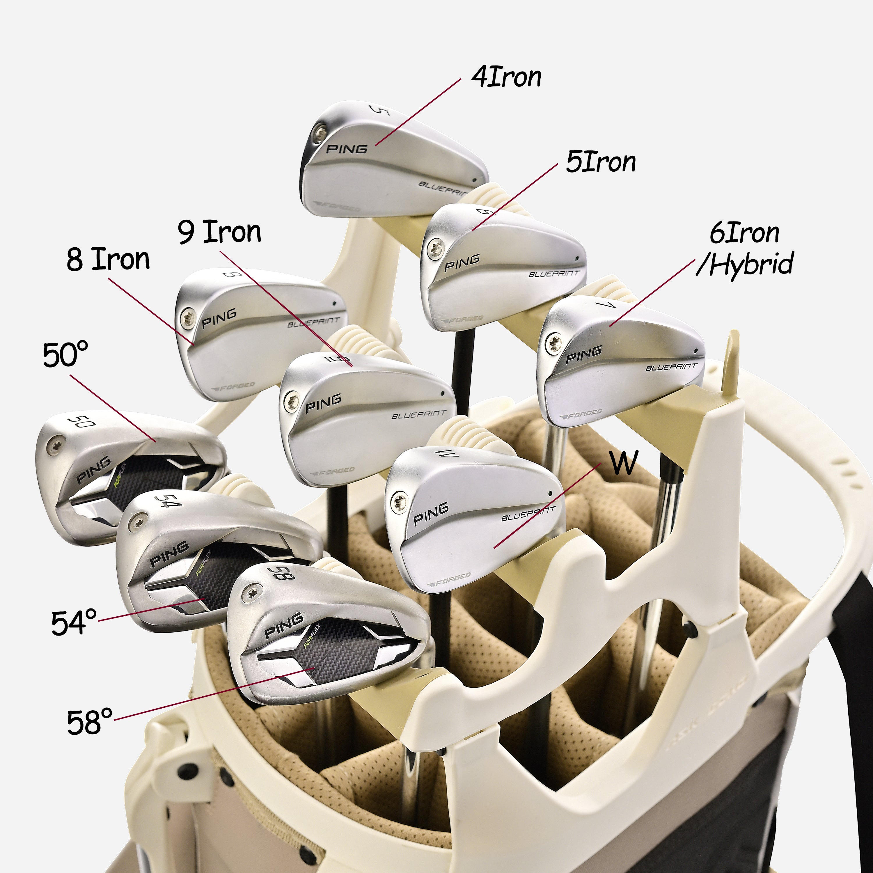 Ask Echo T-LOCK Hybrid Stand Bag / Toasted Almond