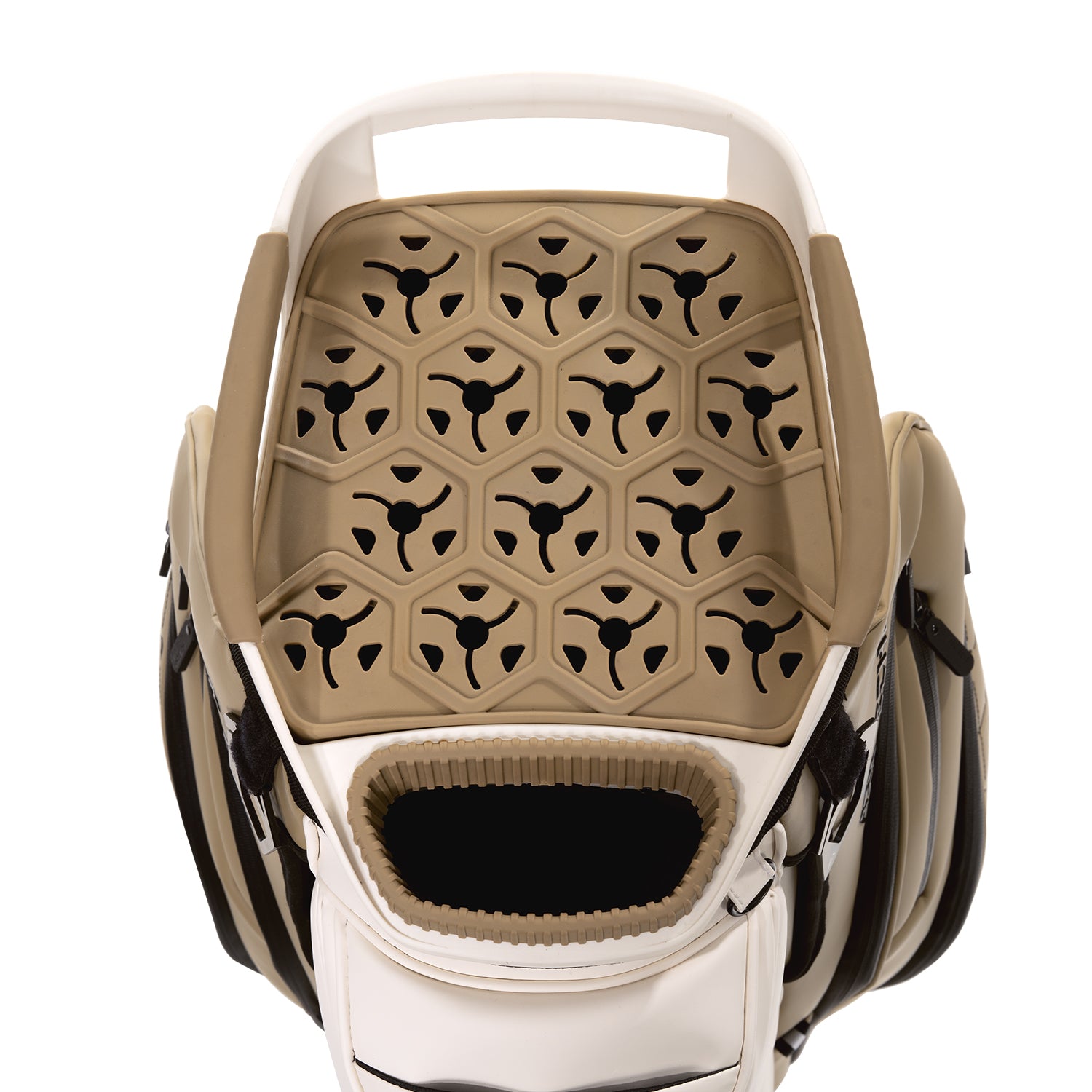 Ask Echo 2025 SLC-130LE Luxury 15 Way Full Length Dividers Golf Quiet Synthetic Leather Cart Bag / Toasted Almond
