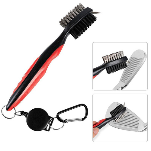 Golf Club Groove Cleaning Brush 2 Sided Using*2PCS