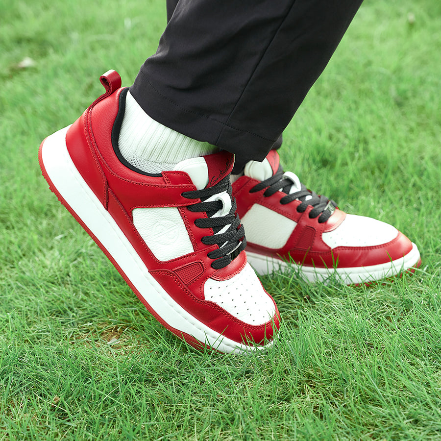 Ask Echo X Goating Player P101 Spikeless  Golf Shoes / Red