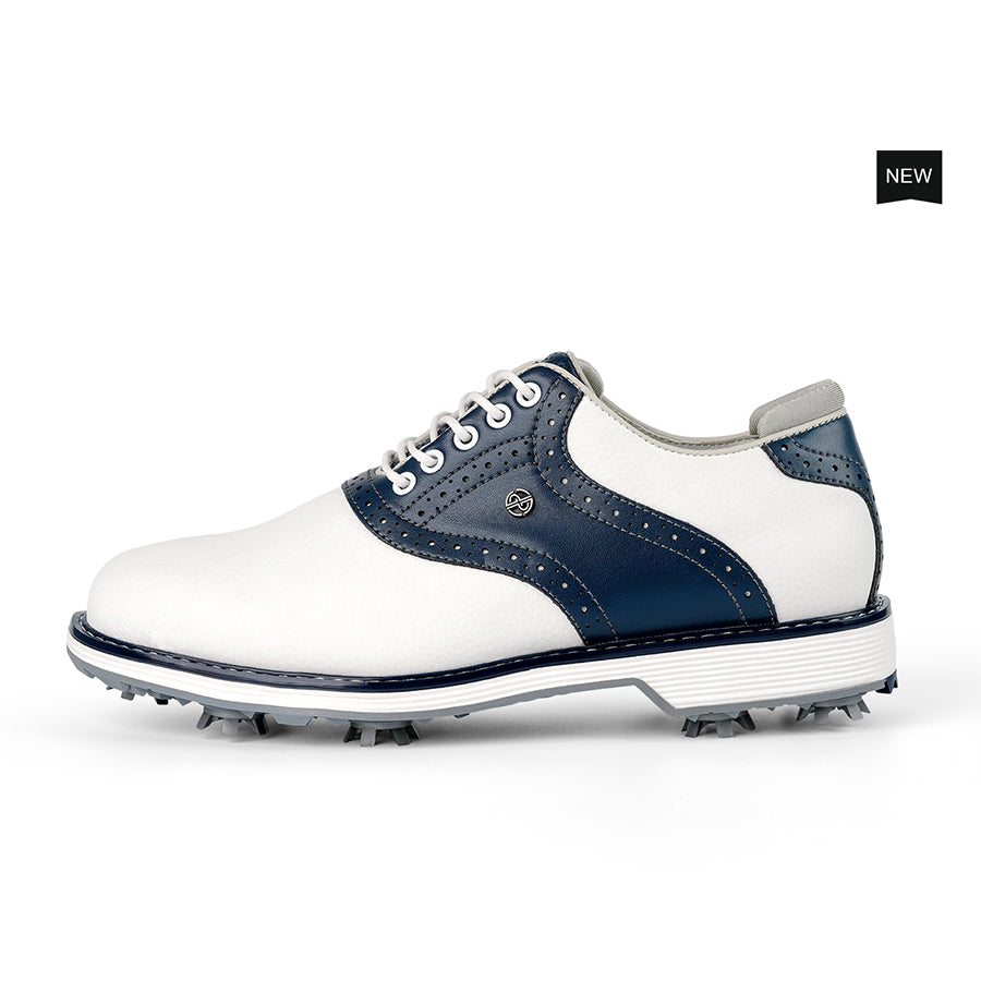 Ask Echo G1 Men's Professional Spikes Golf Shoes  / Blue