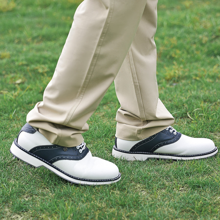 Ask Echo G1 Men's Professional Spikes Golf Shoes  / Blue