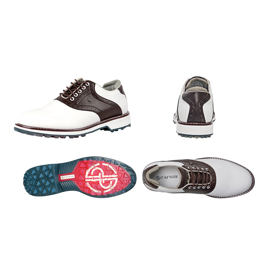 Ask Echo G3 Men's Professional Spikeless Golf Shoes / Brown