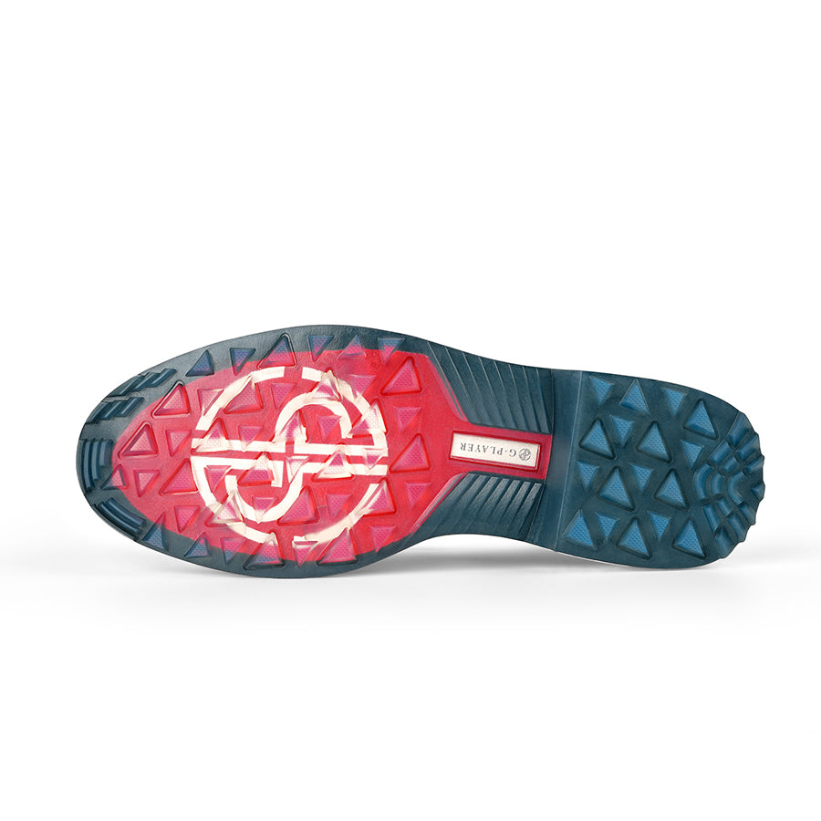 Ask Echo G3 Men's Professional Spikeless Golf Shoes / Blue