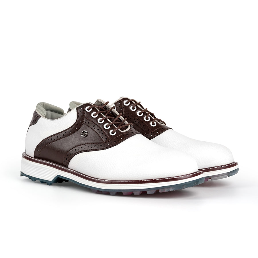 Ask Echo G3 Men's Professional Spikeless Golf Shoes / Brown