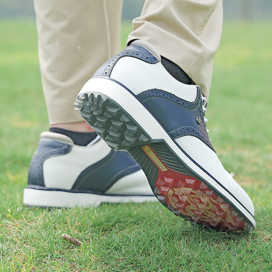 Ask Echo G3 Men's Professional Spikeless Golf Shoes / Blue