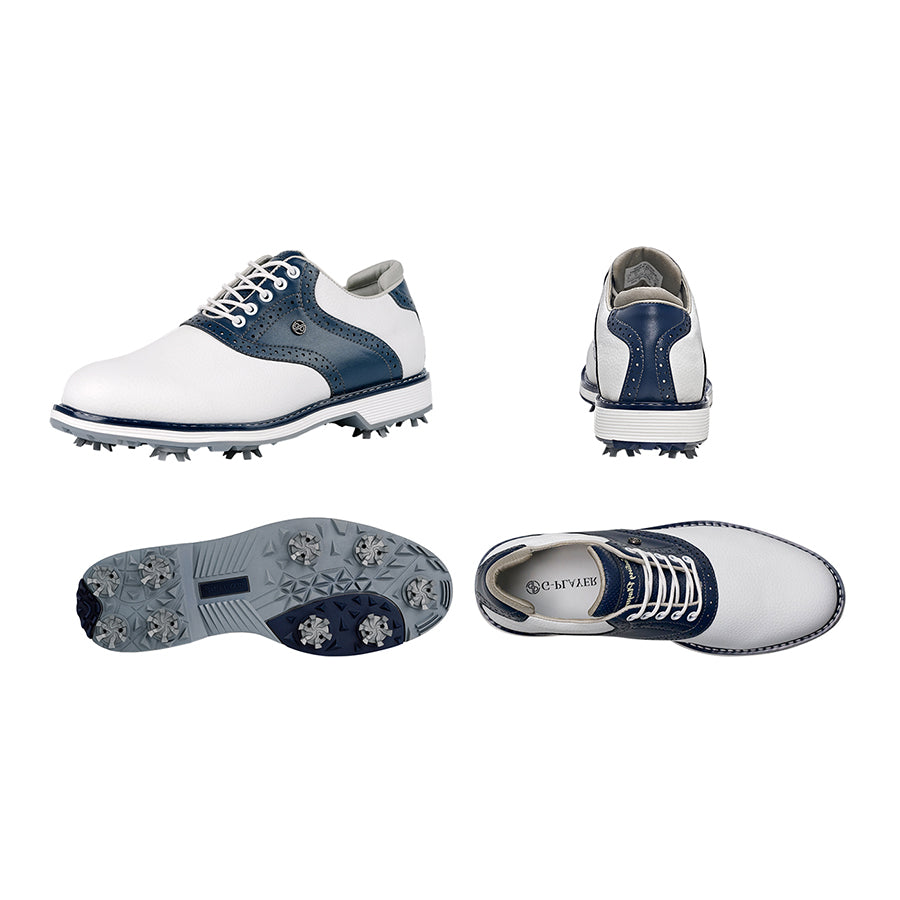 Ask Echo G1 Men's Professional Spikes Golf Shoes  / Blue