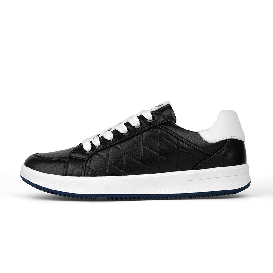 Ask Echo G2 Men's Professional Leather Golf Shoes  / Black
