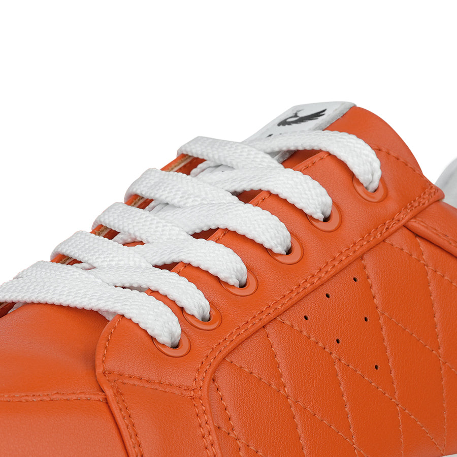 Ask Echo G2 Men's Professional Leather Golf Shoes  / Orange