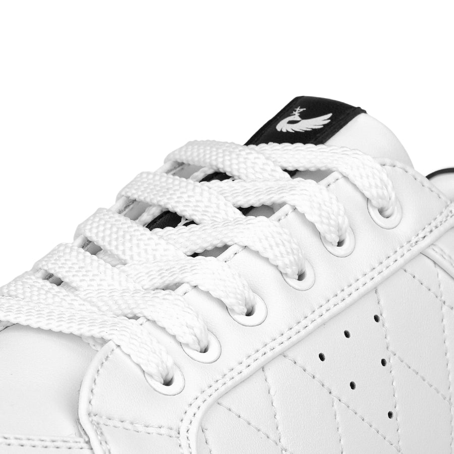 Ask Echo G2 Men's Professional Leather Golf Shoes  / White