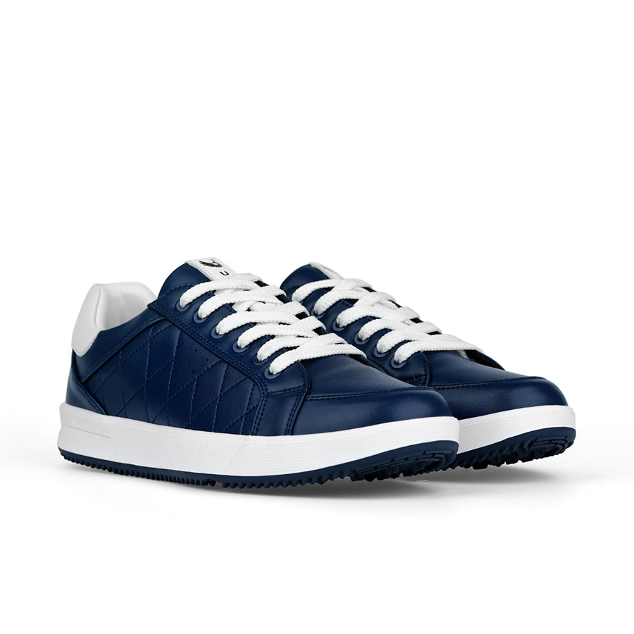 Ask Echo G2 Men's Professional Leather Golf Shoes  / Blue