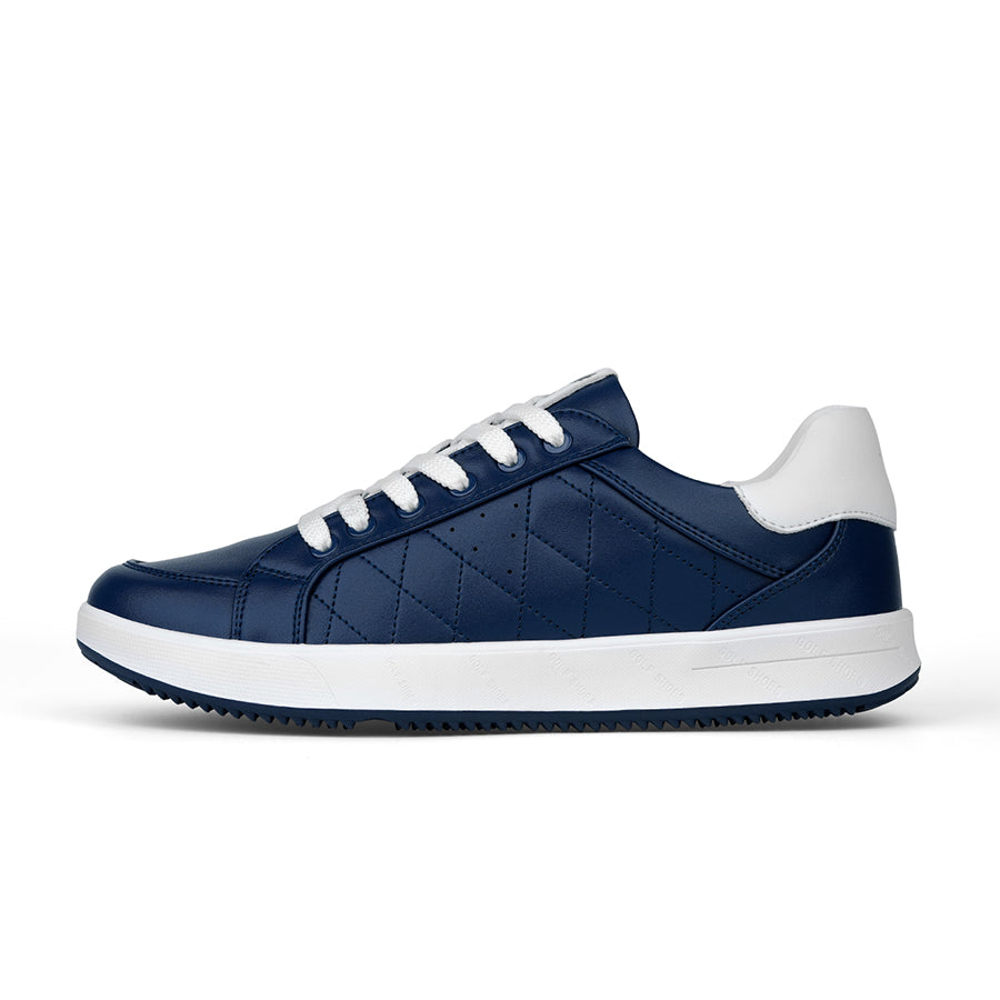 Ask Echo G2 Men's Professional Leather Golf Shoes  / Blue