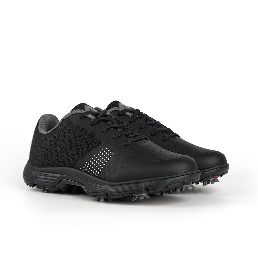 Ask Echo G615 Men's Professional Spikes Golf Shoes / Black