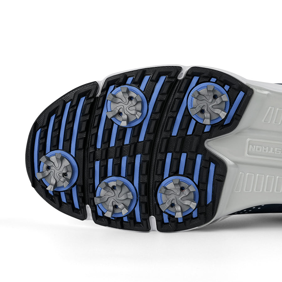Ask Echo G615 Men's Professional Spikes Golf Shoes / Blue