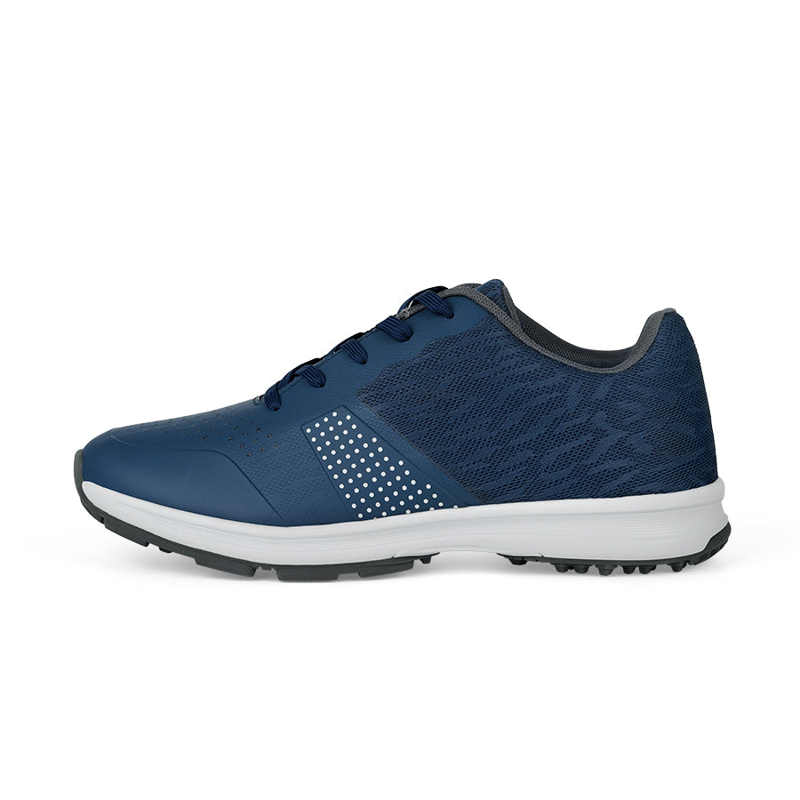 Ask Echo MX515 Men's Breathable Spikeless Golf Shoes /  Blue