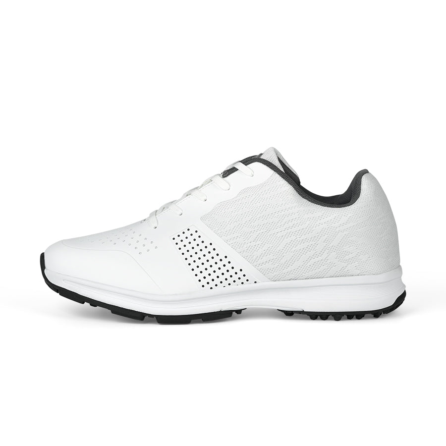 Ask Echo MX515 Men's Breathable Spikeless Golf Shoes /  White