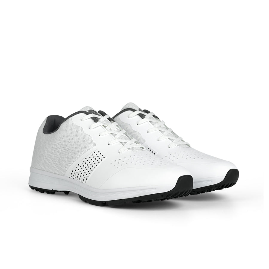 Ask Echo MX515 Men's Breathable Spikeless Golf Shoes /  White