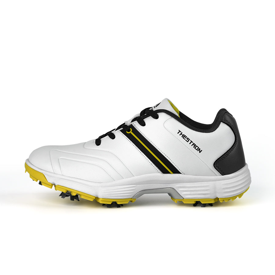 Ask Echo G517 Men's Professional Spikes Golf Shoes / Yellow